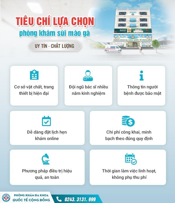 Điều trị sùi mào gà ở đâu? Đi tìm địa chỉ chữa bệnh tốt nhất tại Hà Nội
