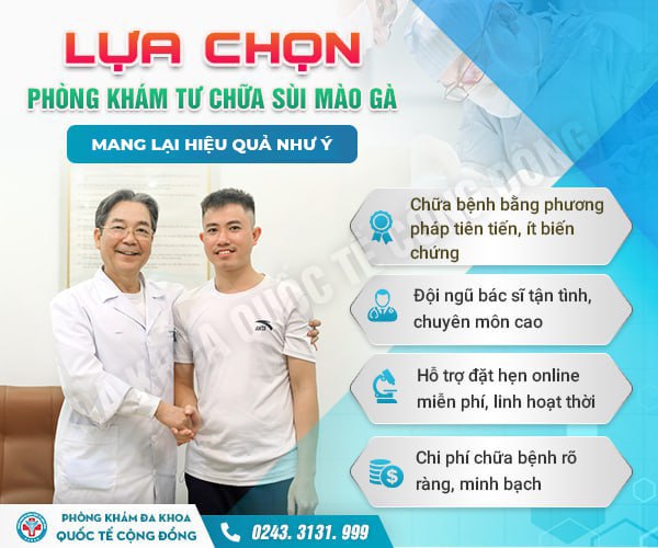 Top 5 địa chỉ chữa sùi mào gà uy tín cho phái mạnh không phải ai cũng biết